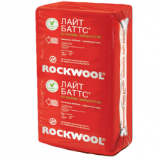 Утеплитель Роквул (Rockwool) Лайт Баттс 6м2 (0.3м3) толщ. 50мм