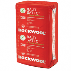 Утеплитель Роквул (Rockwool) Лайт Баттс 3м2 (0.3м3) толщ. 100мм