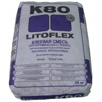 Клеевая смесь Litoflex K80 ECO, 25кг