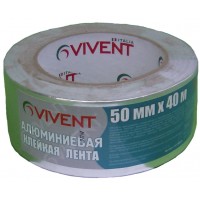 Скоч алюминивый Vivent (50мм х 40м)