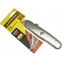 Нож обойный Stayer Master А24 с тпар. лезвием