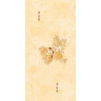 панель пвх цвет-Китайский цветок ширина-25см длина-270см